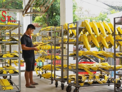 Dàn áo xe máy nhựa ABS